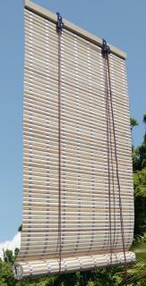 8 foot roller blinds, bespoke indoor bamboo blind